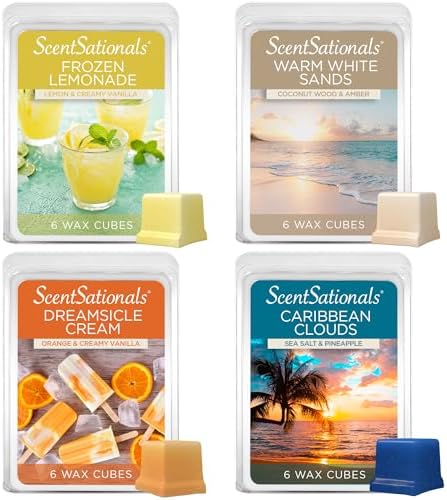 Scentsationals Wax Melts Staycation 4-Pack