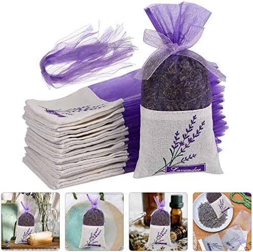 FOMIYES Lavender Sachet Bags 30pcs Empty