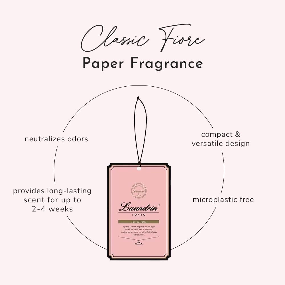 Laundrin Paper Fragrance Classic Fiore 3pk