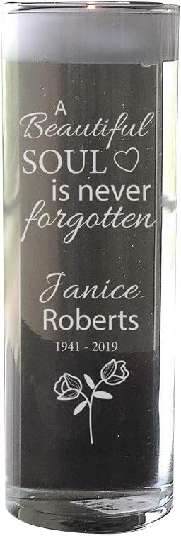 GiftsForYouNow Engraved Floating Candle Vase 1