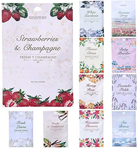 6 Scented Fragrance Sachet Pouch Air Freshener Wardrobe Home Drawer Perfume Bag 1