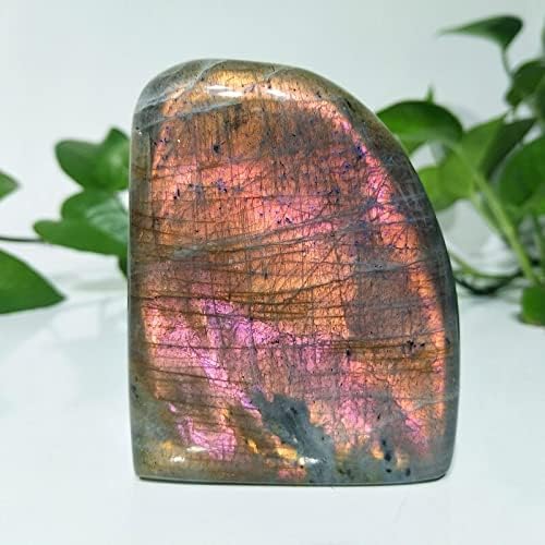 Purple Labradorite Natural Stone for Room Decoration