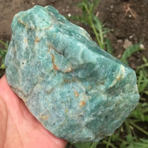 Natural Crystal Amazonite Stone Decorative Healing Specimen 900-1000g