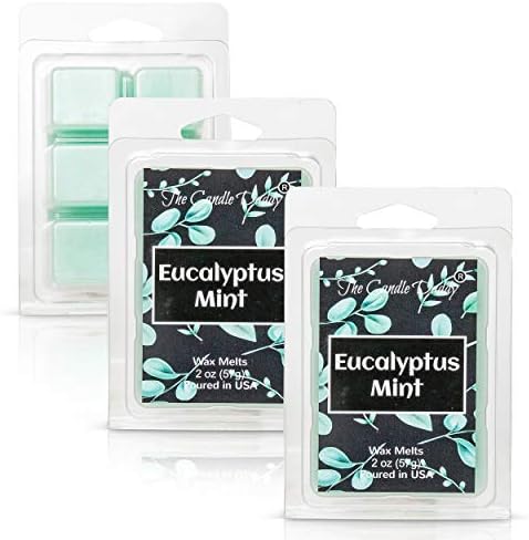 The Candle Daddy Eucalyptus Mint Wax Cubes 2 Ounces
