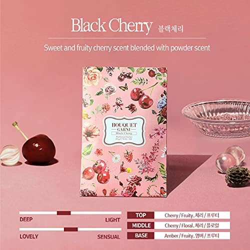 Black Cherry Sachet 20g 2 Count - Fresh Room Closet Deodorizer