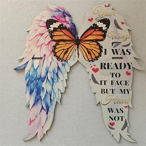 Wooden Floating Corner Shelf with Butterfly Design