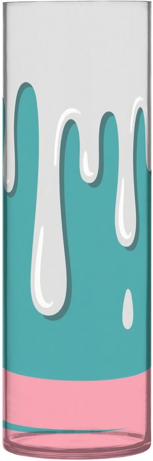 Aesthetic Colorful Plastic Hurricane Candle Holder 118 x 39 Inch Decorative Vase for Wedding Table Decor