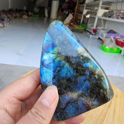 KatLin Natural Crystal Moonstone Fountain Stone Decor