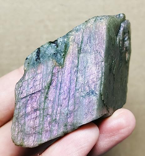 Nice Purple Flash Labradorite Slab Reiki Stone L4009