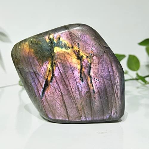Purple Labradorite Natural Stone for Room Decoration