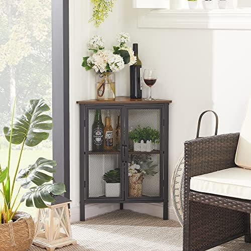 VECELO 3-Tier Corner Shelf Storage Organizer