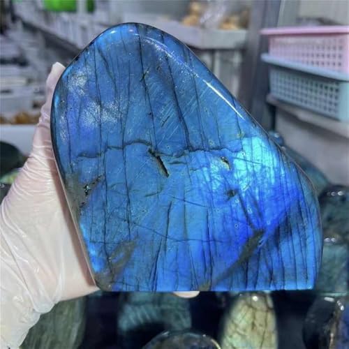 1pc Labradorite Healing Crystal Stand Free Form