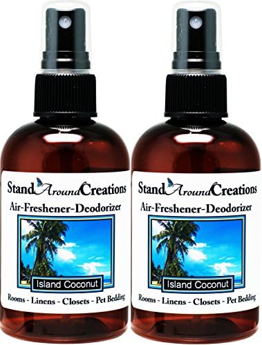 Island Coconut Scented Room Spray Set of 2 - 4 Fl Oz