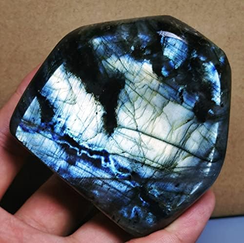 Polished Blue Flash Labradorite Reiki Stones for Healing and Decor