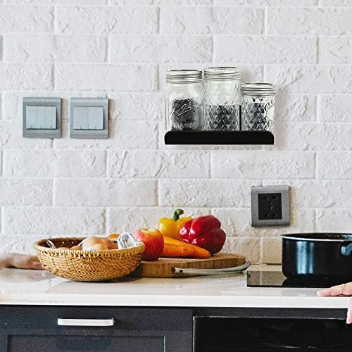 Cosmos 2 Pcs Acrylic Floating Wall Shelves for Home Decor