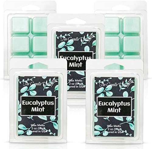 The Candle Daddy Eucalyptus Mint Wax Cubes 2 Ounces