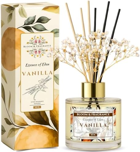 Bloom Fragrance Reed Diffuser 4oz Vanilla