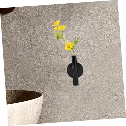 Zerodeko 2pcs Wall-Mounted Metal Flower Vase Tubes for Home Decor