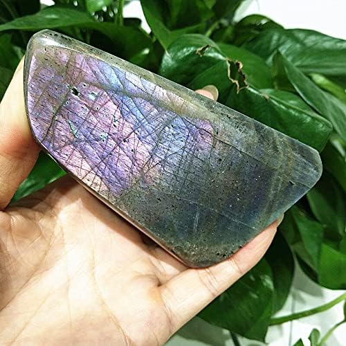 Purple Labradorite Natural Stone for Room Decoration