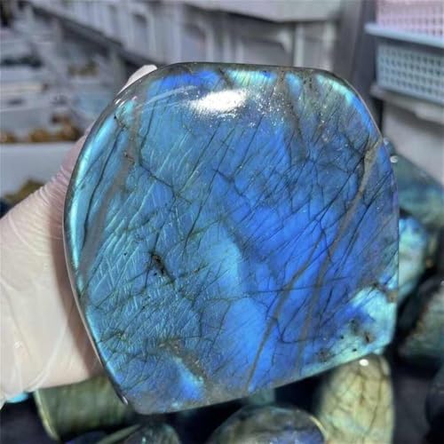 1pc Labradorite Healing Crystal Stand Free Form