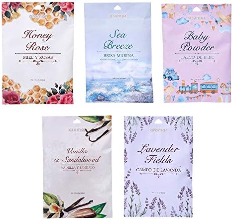 6 Scented Fragrance Sachet Pouch Air Freshener Wardrobe Home Drawer Perfume Bag 1