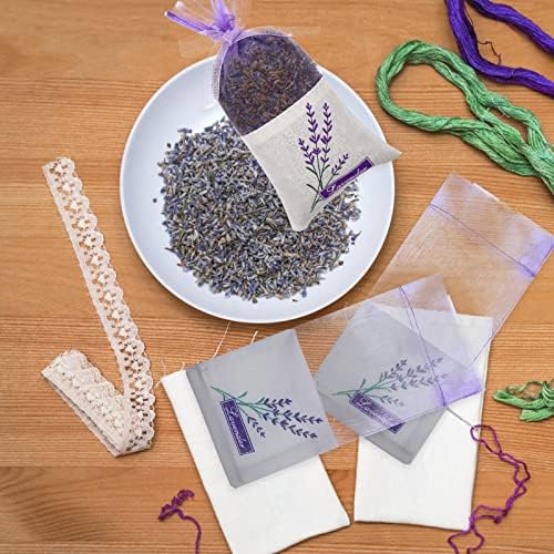 FOMIYES Lavender Sachet Bags 30pcs Empty