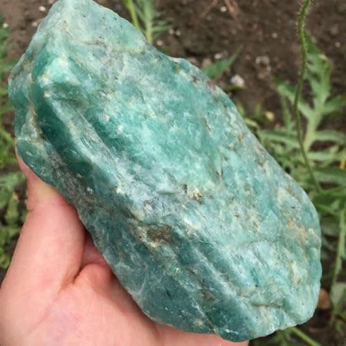 Natural Crystal Amazonite Stone Decorative Healing Specimen 900-1000g