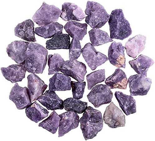 SUNYIK Lilac Crystal Stones for Tumbling and Jewelry Making