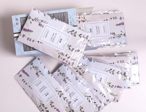 WEALD TRIBE 12 Pack Fresh Linen Scented Sachets for Home Deodorizer