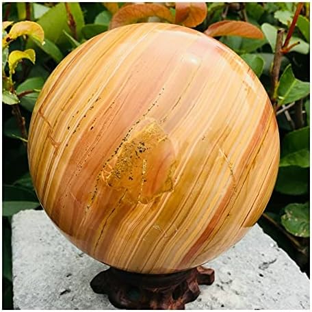 ASPROD Natural Wood Grain Crystal Quartz Gem Room Decoration Stones and Minerals