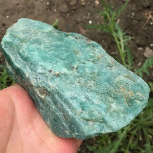 Natural Crystal Amazonite Stone Decorative Healing Specimen 900-1000g