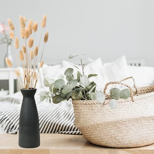 Lontcs WZ-2 Black Ceramic Vase for Pampas Grass