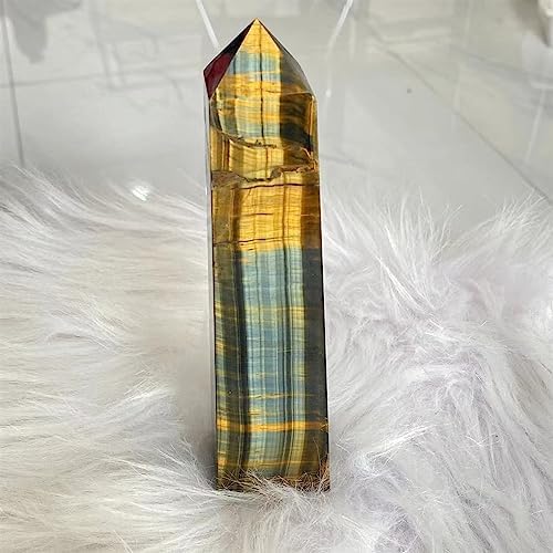 KatLin Natural Blue Tiger Eye Reiki Healing Stick Ornaments