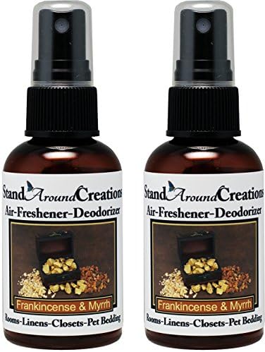 Set of 2 Highly Concentrated Frankincense And Myrrh Room Sprays
