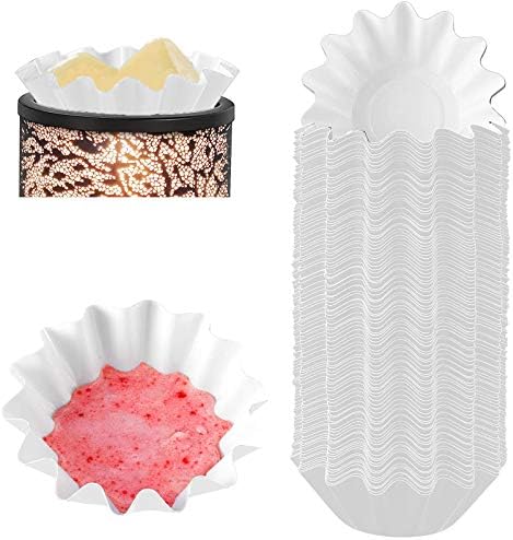 50 Wax Melt Warmer Liners - Leakproof Reusable Safe for Scented Wax Cubes