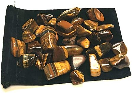 Tumbled Golden Tiger Eye Stones 3 Pounds