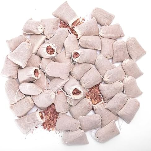 Red Cedar Sachets Pack of 48 for Home Fragrance