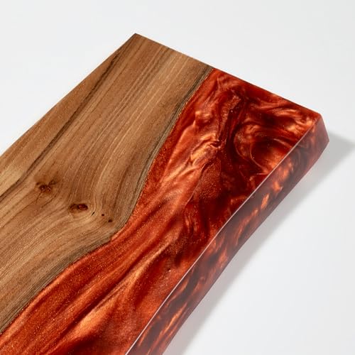 RWA Floating Shelves for Wall Decor - Epoxy Wood Design