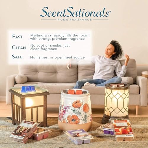 Scentsationals Wax Melts - Honeysuckle Pineapple 24-Cubes