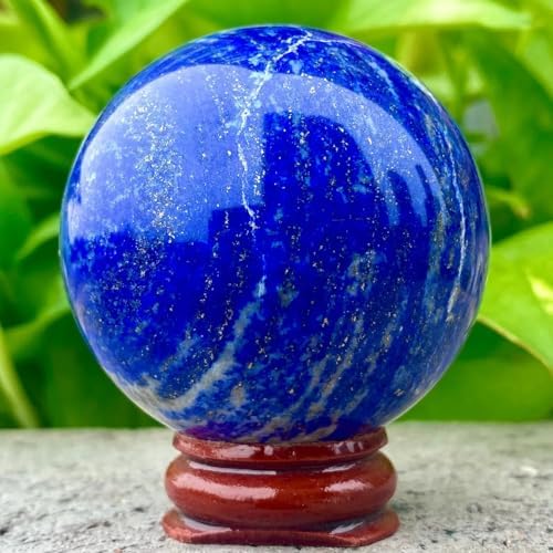 AtkitS Lapis Lazuli Crystal Ball 400-500g for Reiki and Healing