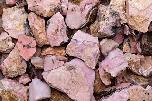 Fantasia Natural Pink Opal Rough Stones 12 lb from Peru 1