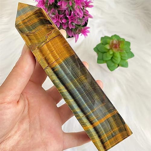 KatLin Natural Blue Tiger Eye Reiki Healing Stick Ornaments