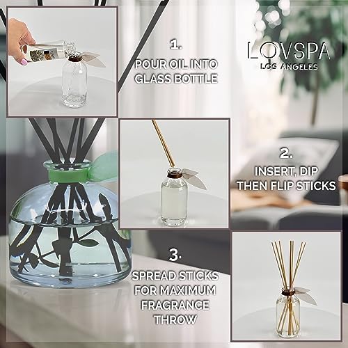 LOVSPA Tahitian Vanilla Reed Diffuser Refill Oil 4 oz