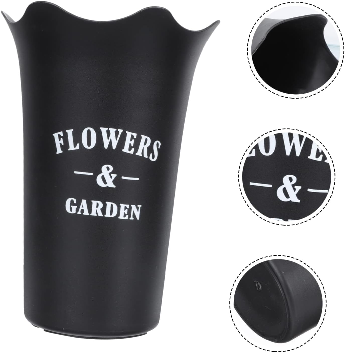 Toyvian Acrylic Flower Arranging Bucket Vase