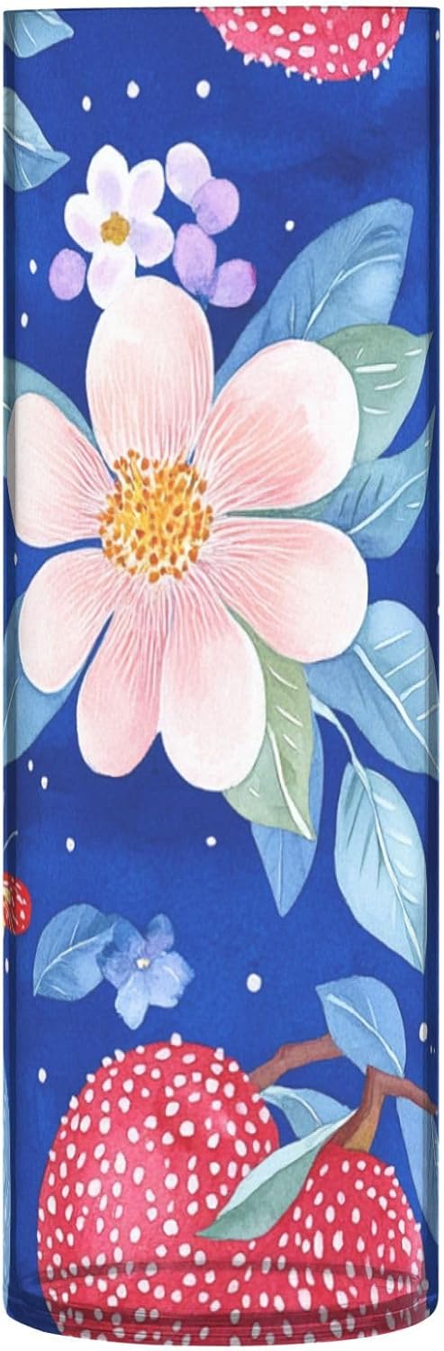 Cute Lychee Royal Blue Plastic Flower Vase 118 x 39 Inch