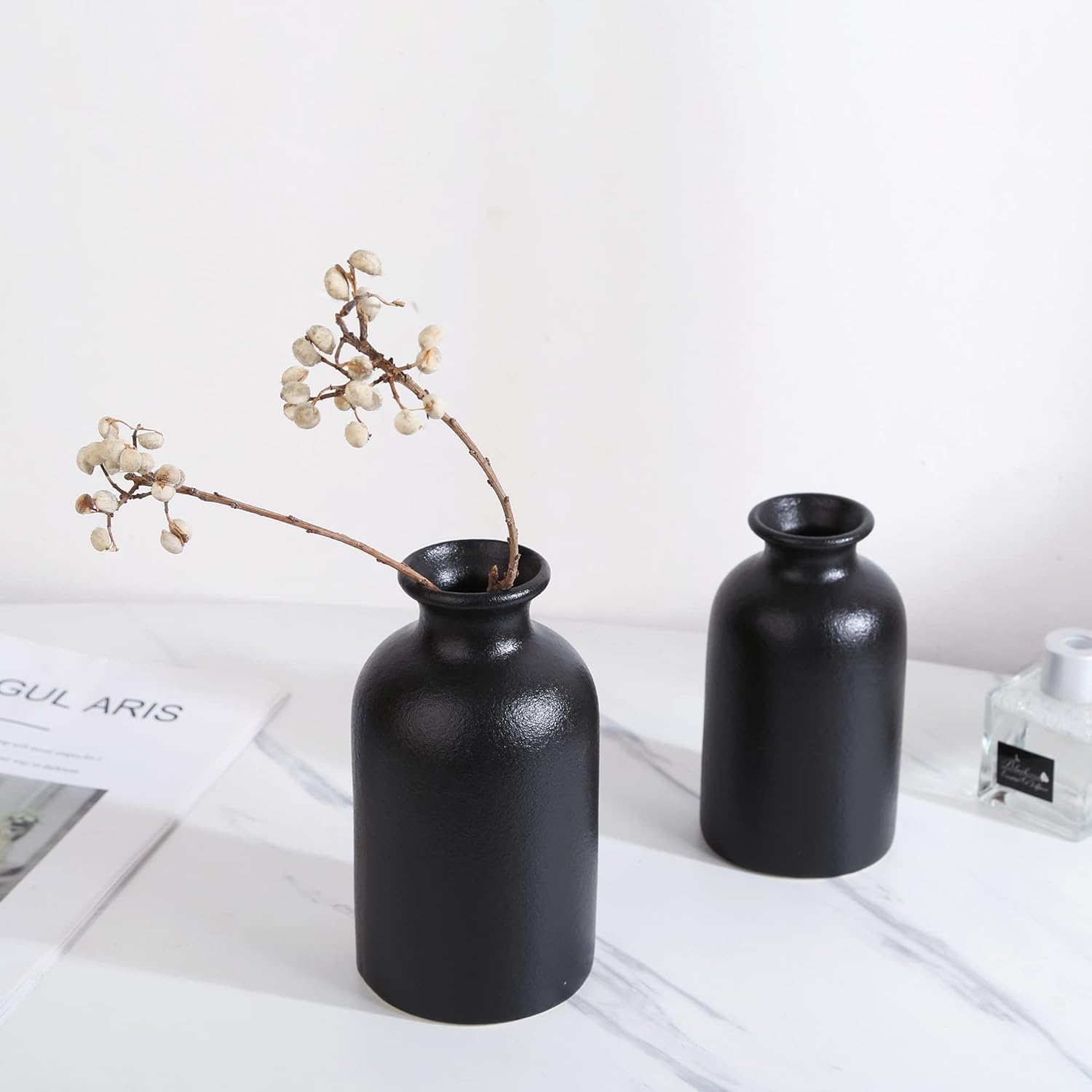 Elegant Ceramic Dry Flower Vase for Home Decor