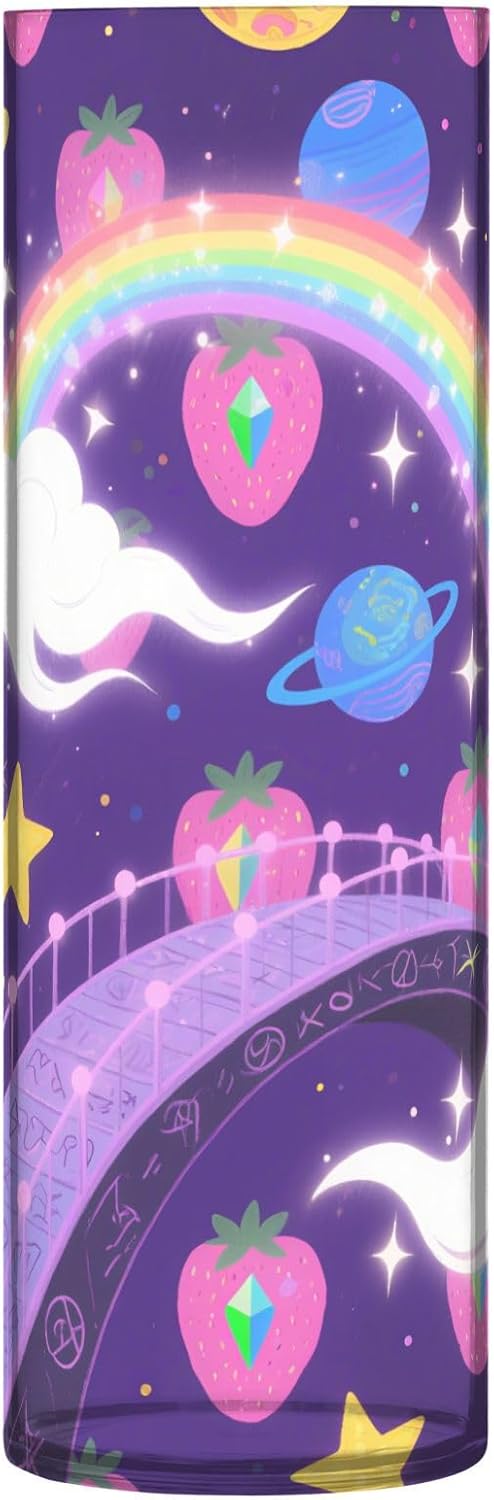 Psychedelic Rainbow Hurricane Vase 118 x 39 Inch