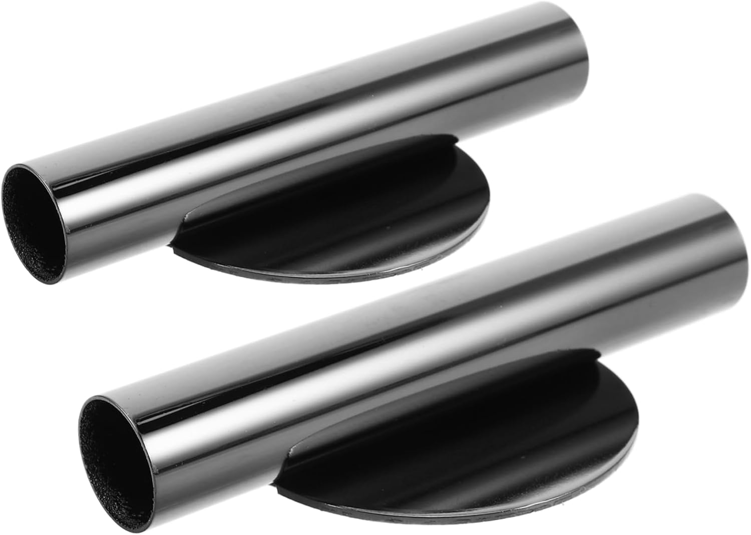 Zerodeko 2pcs Wall-Mounted Metal Flower Vase Tubes for Home Decor