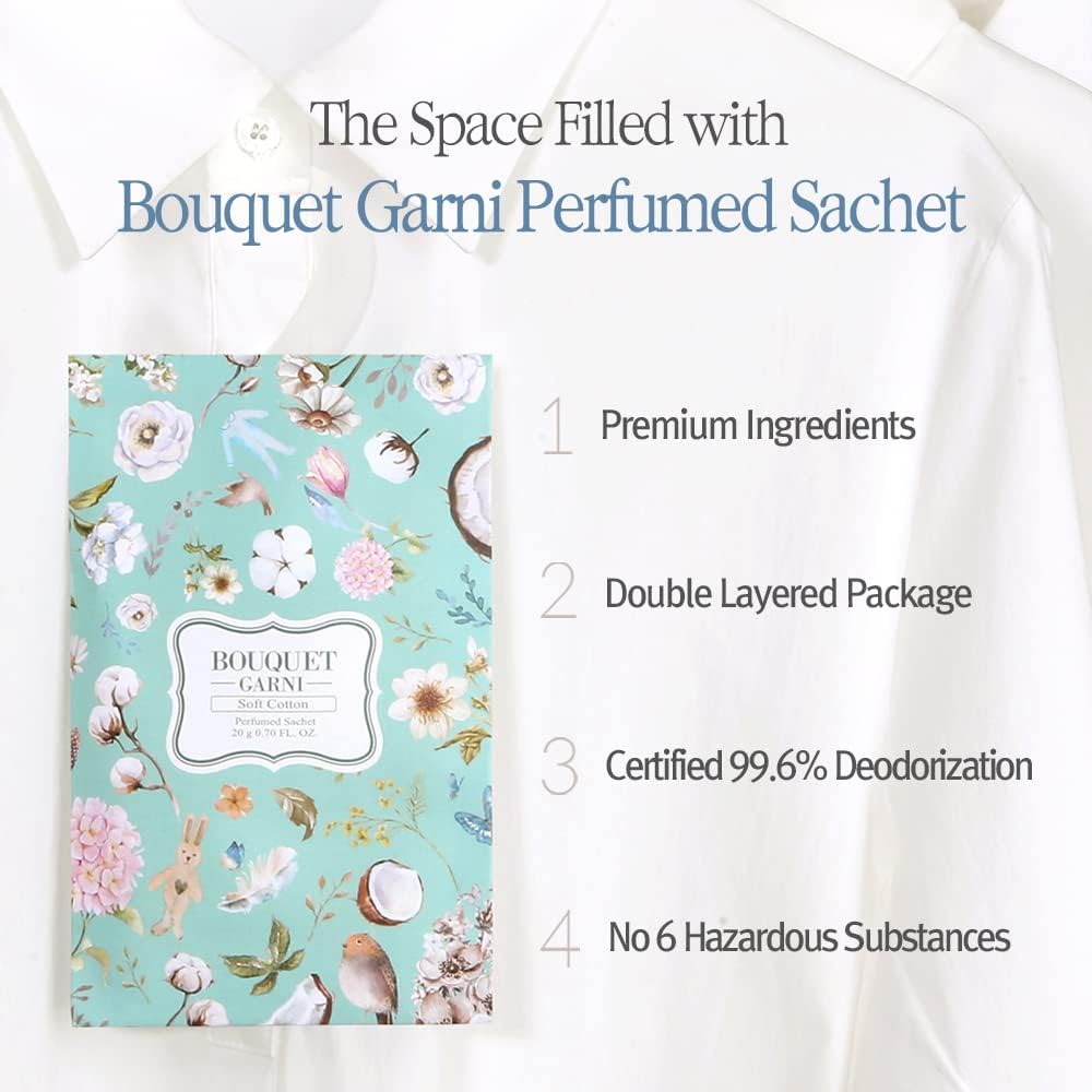 Black Cherry Sachet 20g 2 Count - Fresh Room Closet Deodorizer