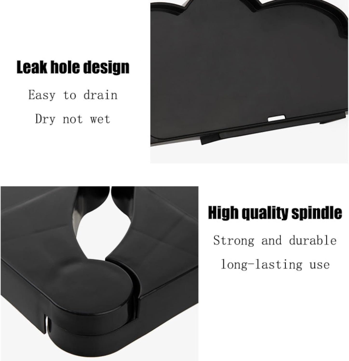 Foldable Corner Storage Shelf Revolving Rack Wall Mounted Bathroom Organizer